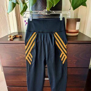 adidas Ivy Park 3-Stripes Tights in Black